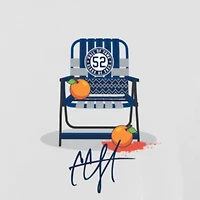 New Era CC Sabathia New York Yankees 2025 National Baseball Hall of Fame Grapefruit Chair T-Shirt