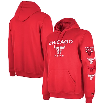 New Era Chicago Bulls 2023/24 City Edition Pullover Hoodie