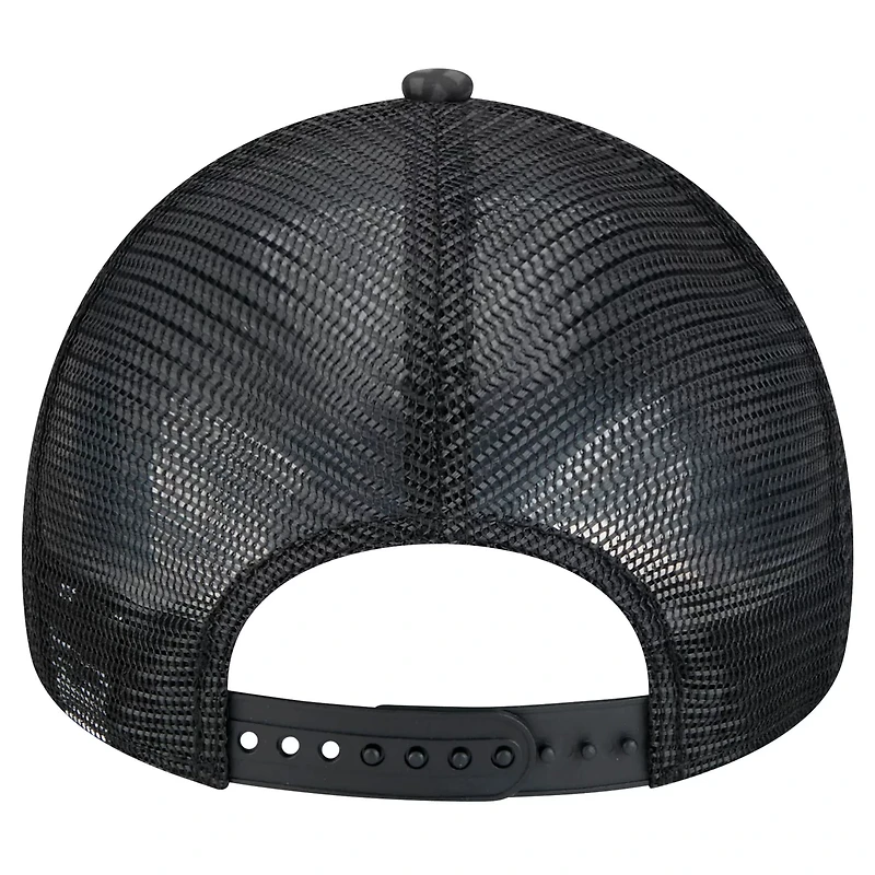 New Era Chicago Bulls Midnight Ink Tonal A-Frame Trucker 9FORTY Adjustable Hat