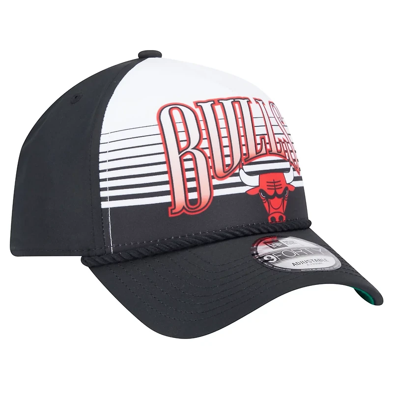 New Era Chicago Bulls Throwback Gradient A-Frame 9FORTY Adjustable Hat