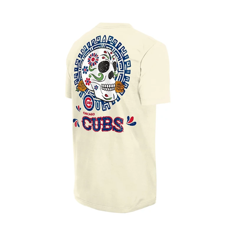 New Era Chicago Cubs Dia de los Muertos Sugar Skull T-Shirt