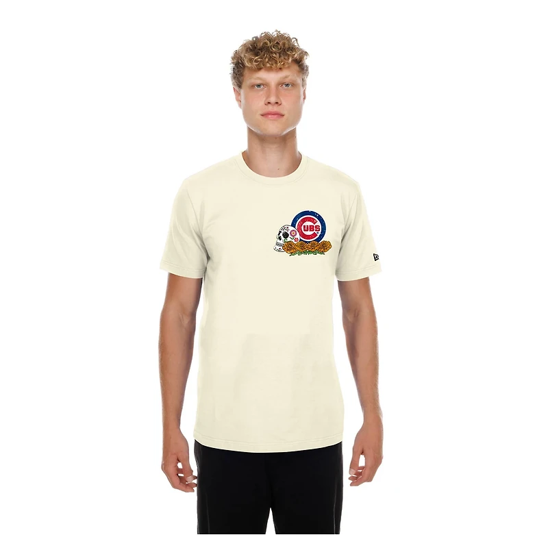 New Era Chicago Cubs Dia de los Muertos Sugar Skull T-Shirt