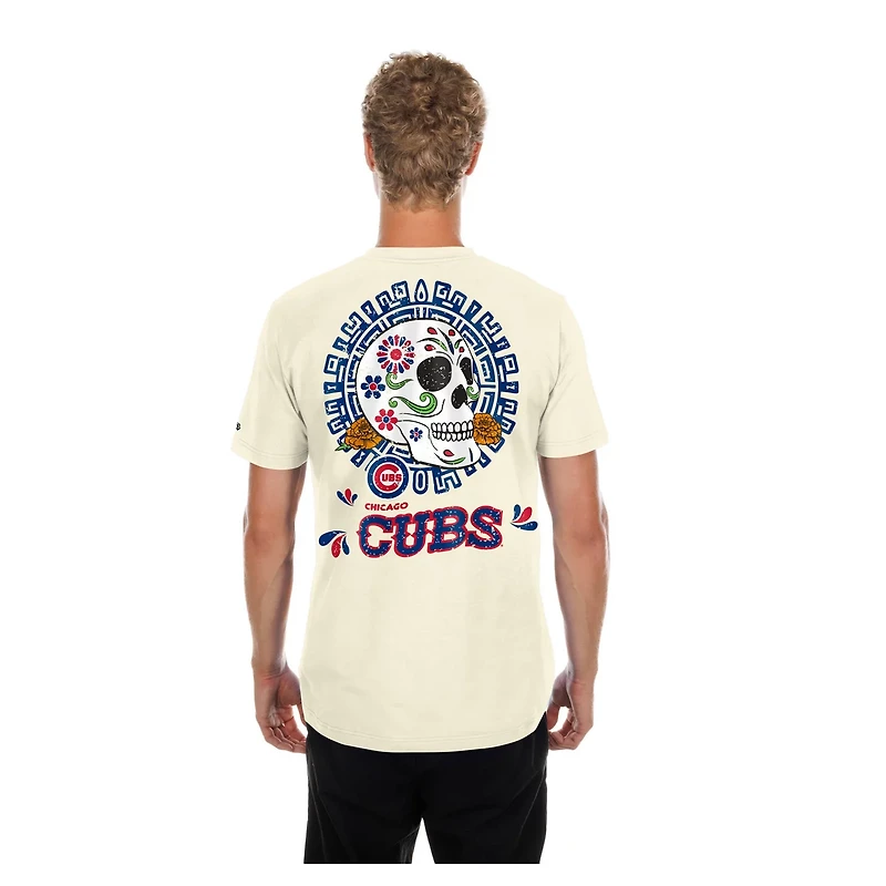New Era Chicago Cubs Dia de los Muertos Sugar Skull T-Shirt