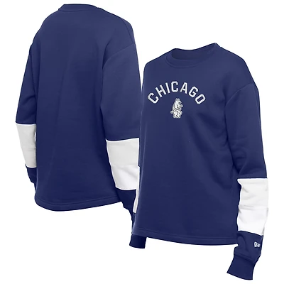 New Era Chicago Cubs Game Day Color Pullover Sweatshirt