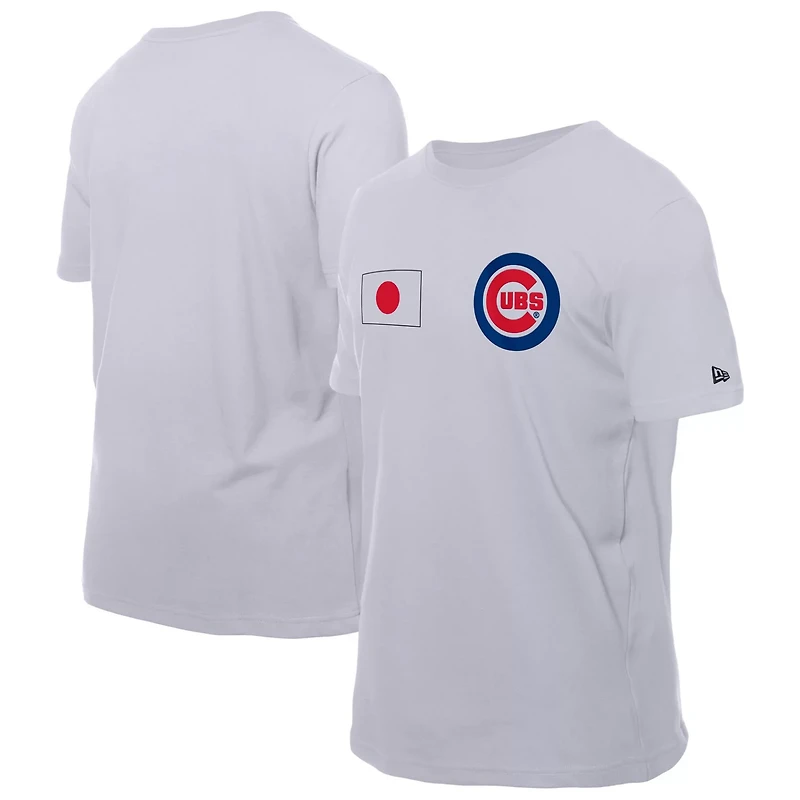 New Era Chicago Cubs Japanese Flag T-Shirt