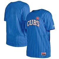 New Era Chicago Cubs Throwback Pinstripe T-Shirt