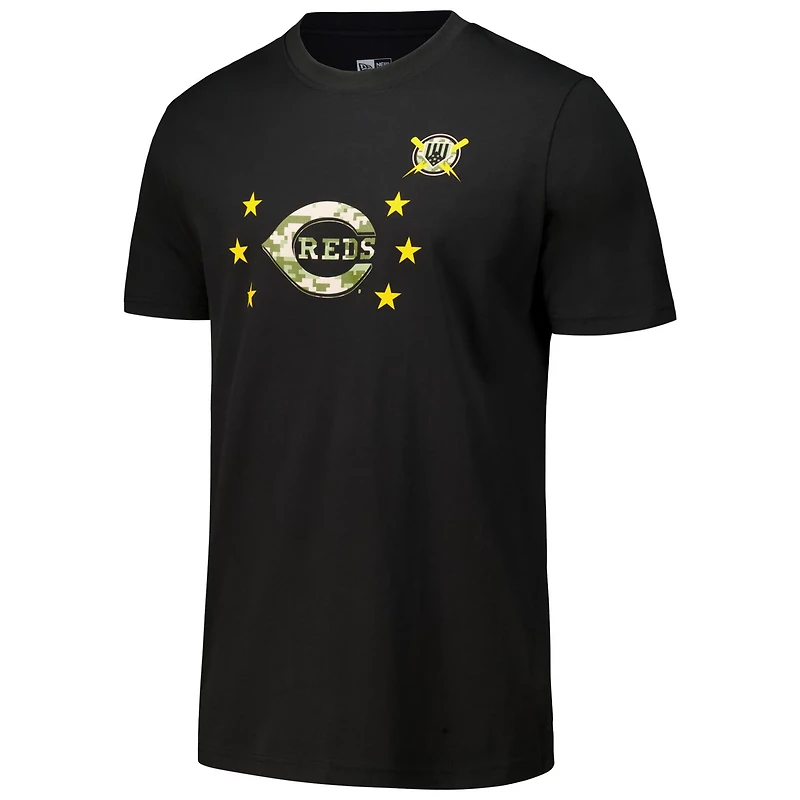 New Era Cincinnati Reds 2024 Armed Forces Day T-Shirt