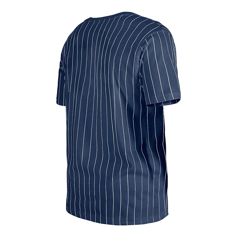 New Era Detroit Tigers Throwback Pinstripe T-Shirt