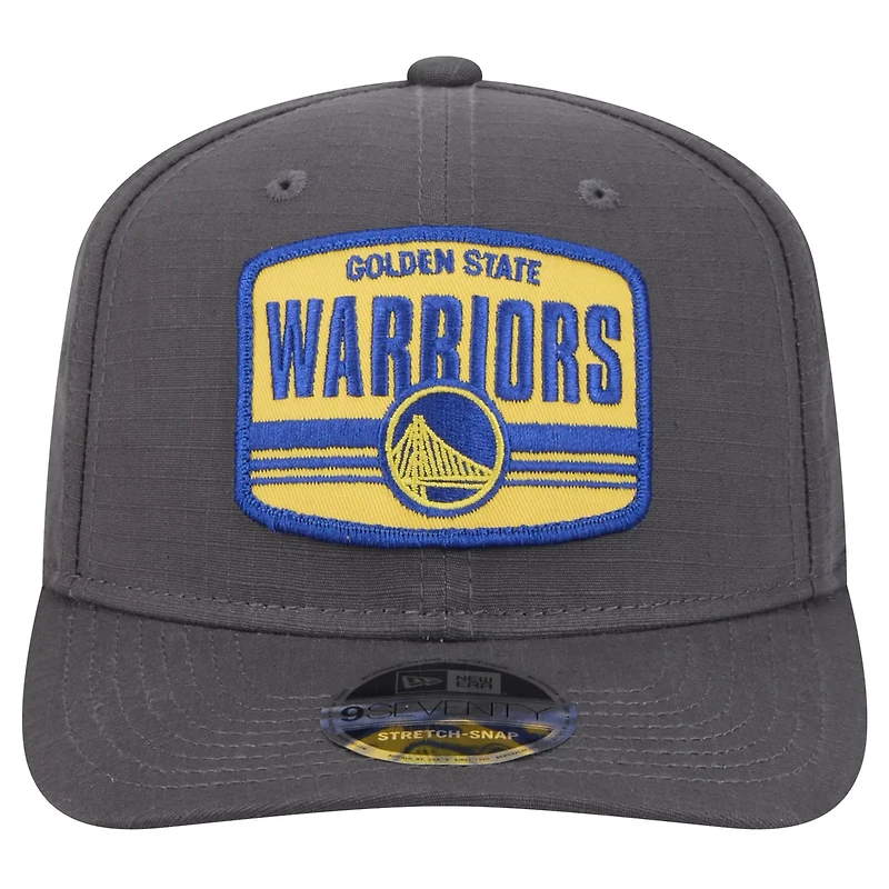 New Era Golden State Warriors Team Elevated Patch 9SEVENTY Adjustable Hat