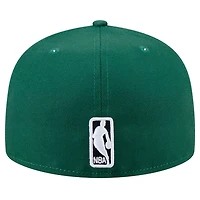 New Era Hunter Milwaukee Bucks Throwback Pennant 59FIFTY Fitted Hat