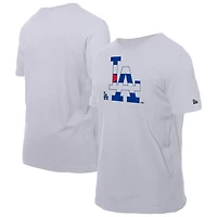 New Era Los Angeles Dodgers Cuban Flag Logo T-Shirt