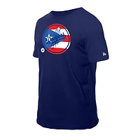 New Era Los Angeles Dodgers Puerto Rican Flag Logo T-Shirt