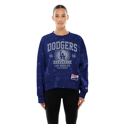 New Era Los Angeles Dodgers Throwback Oversized Boxy Sweatshirt
