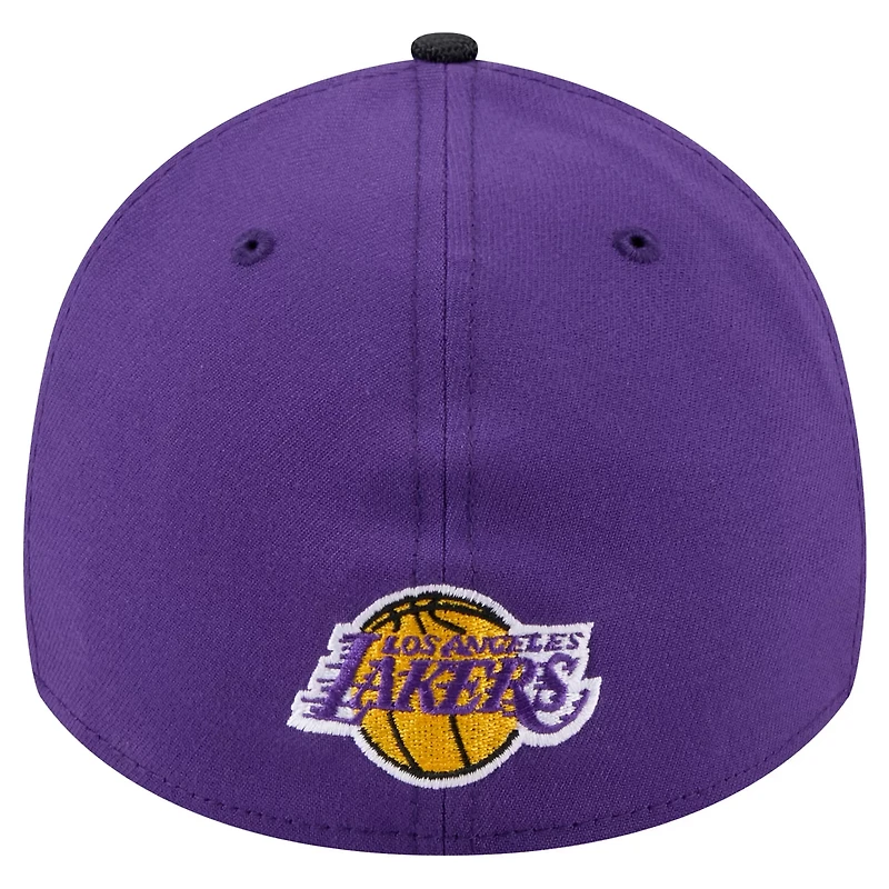 New Era Los Angeles Lakers Sport Night 39THIRTY Flex Hat