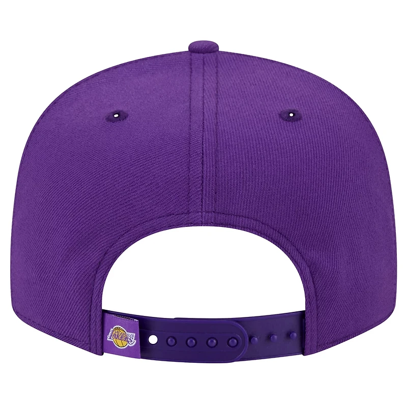 New Era Los Angeles Lakers Sport Night Team Shadow 9FIFTY Snapback Hat
