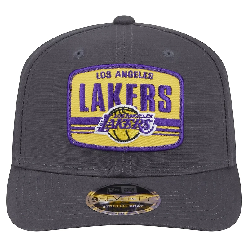 New Era Los Angeles Lakers Team Elevated Patch 9SEVENTY Adjustable Hat