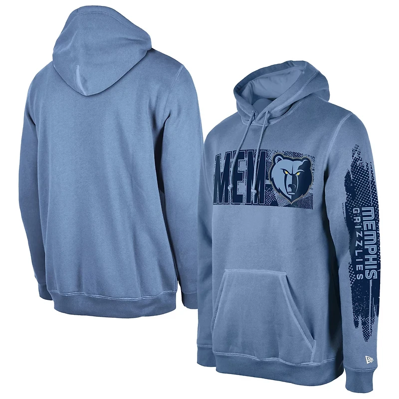 New Era Memphis Grizzlies Light Tip-Off Collection Pullover Hoodie