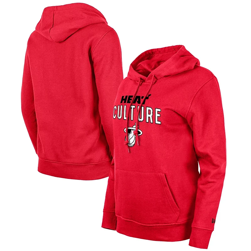 New Era Miami Heat 2023/24 City Edition Pullover Hoodie