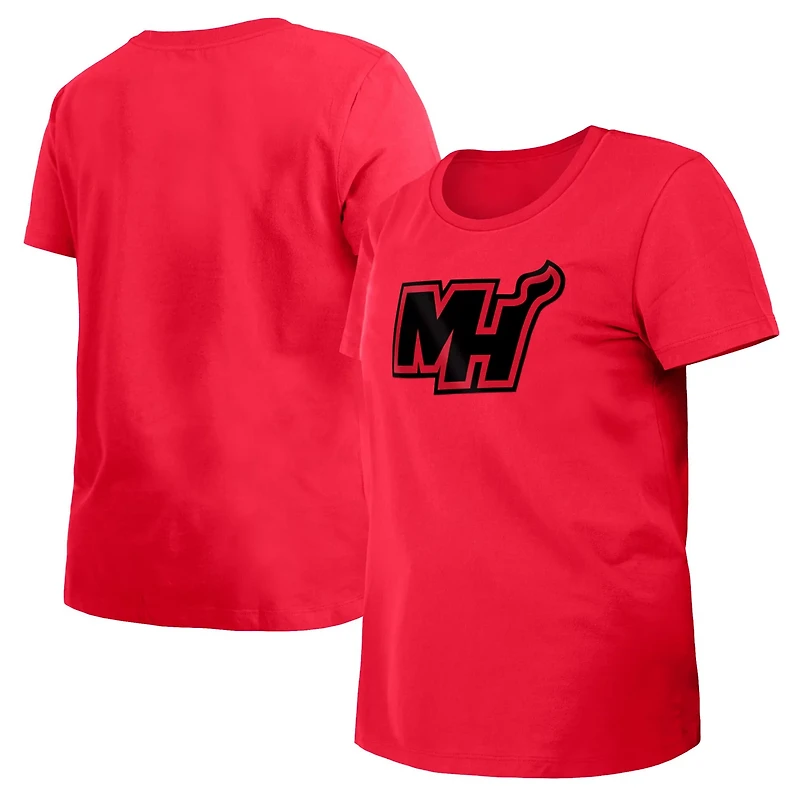 New Era Miami Heat 2023 24 City Edition T-Shirt