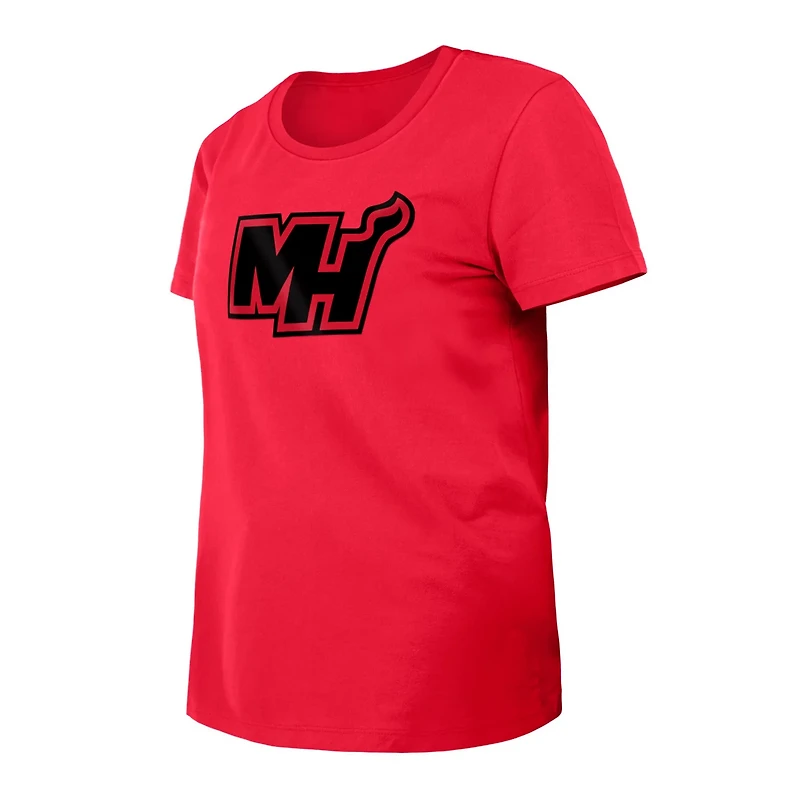 New Era Miami Heat 2023 24 City Edition T-Shirt