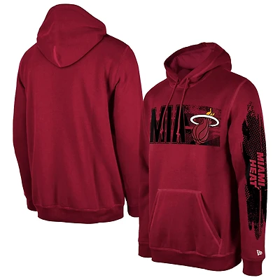 New Era Miami Heat Tip-Off Collection Pullover Hoodie