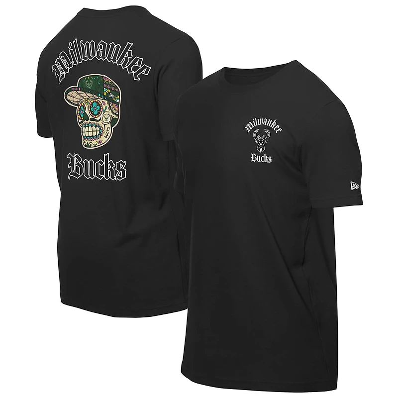 New Era Milwaukee Bucks Sugar Skulls T-Shirt