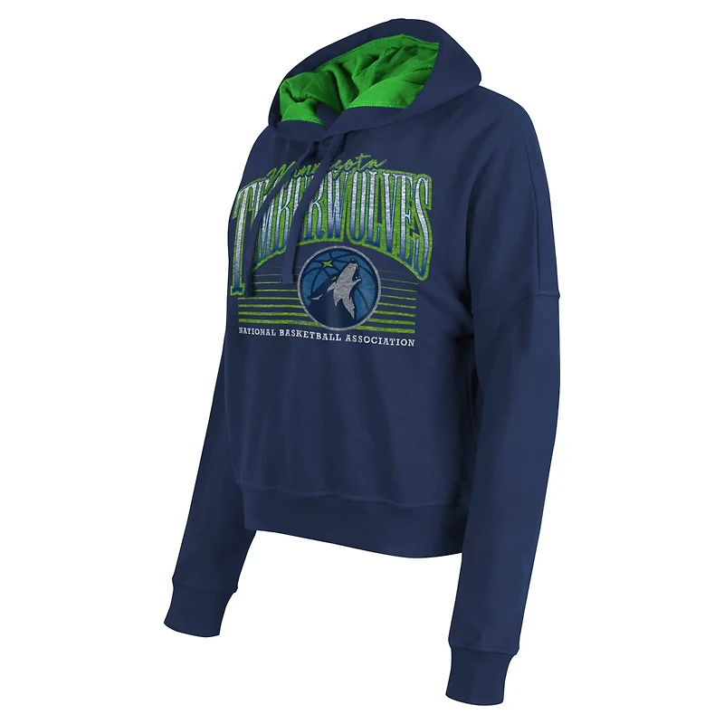 New Era Minnesota Timberwolves Boxy Pullover Hoodie