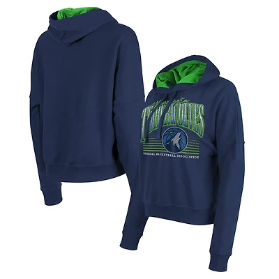 New Era Minnesota Timberwolves Boxy Pullover Hoodie