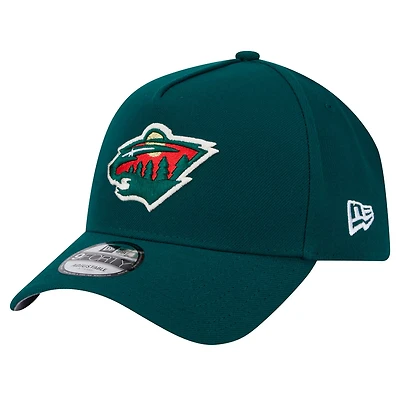 New Era Minnesota Wild Core A-Frame 9FORTY Adjustable Hat
