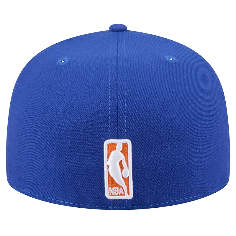 New Era New York Knicks Throwback Pennant 59FIFTY Fitted Hat