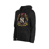New Era York Yankees Da de Muertos Mineral Wash Hoodie Sweatshirt