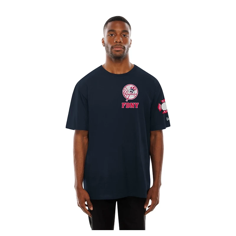 New Era New York Yankees FDNY Embroidered T-Shirt