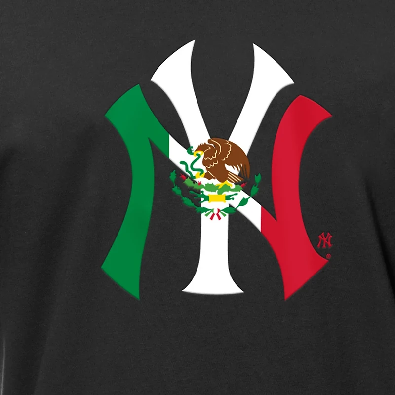 New Era York Yankees Mexican Flag Logo T-Shirt
