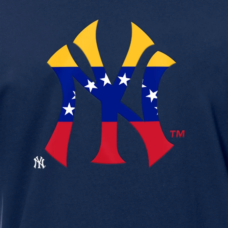 New Era York Yankees Venezuelan Flag Logo T-Shirt