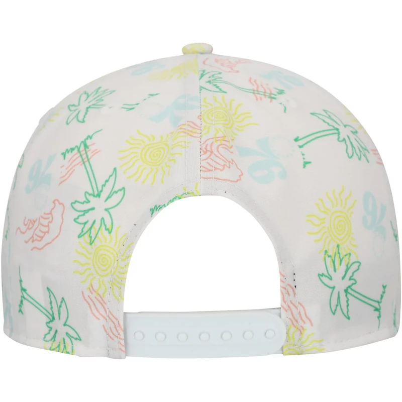 New Era Philadelphia 76ers Palm Trees and Waves Golfer Adjustable Hat