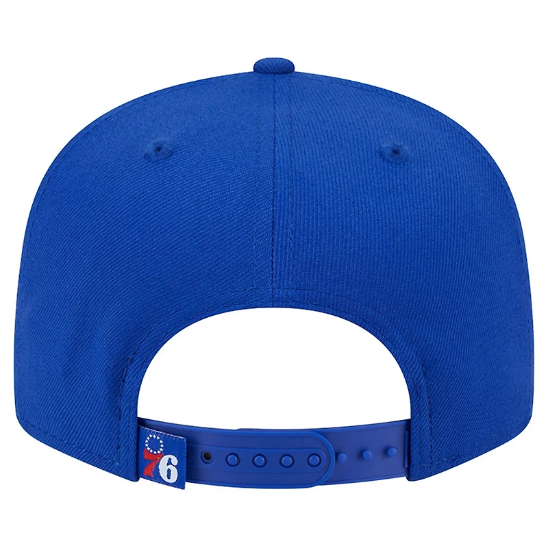New Era Philadelphia 76ers Sport Night Team Shadow 9FIFTY Snapback Hat