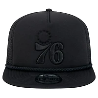 New Era Philadelphia 76ers Tone Foam Meshback Golfer Snapback Hat