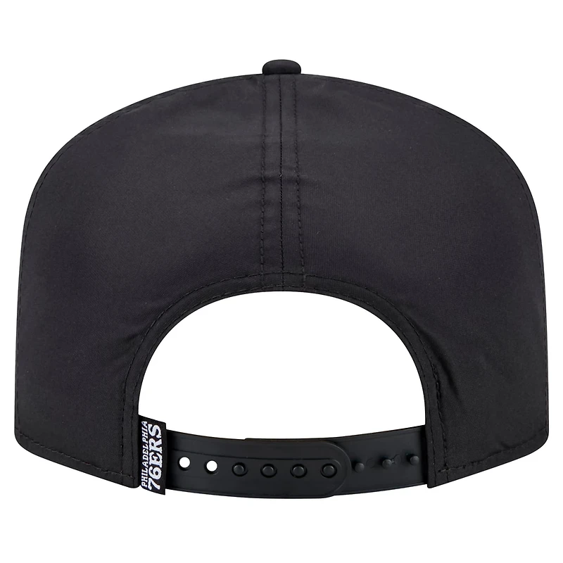 New Era Philadelphia 76ers Vented 9FIFTY A-Frame Snapback Hat