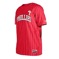 New Era Philadelphia Phillies Throwback Pinstripe T-Shirt