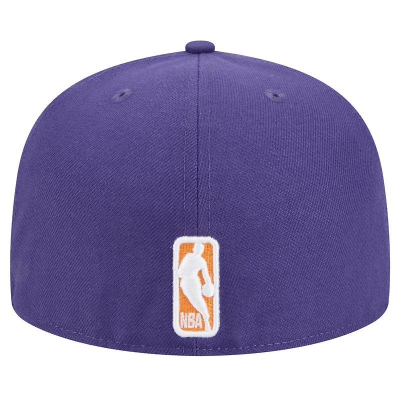New Era Phoenix Suns Sport Night Script Sided 59FIFTY Fitted Hat