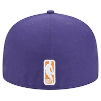 New Era Phoenix Suns Sport Night Script Sided 59FIFTY Fitted Hat