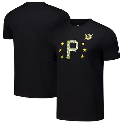 New Era Pittsburgh Pirates 2024 Armed Forces Day T-Shirt