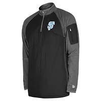 New Era San Francisco Giants Father's Day Raglan Quarter-Zip Top
