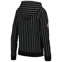 New Era San Francisco Giants Pinstripe Tri-Blend Full-Zip Jacket