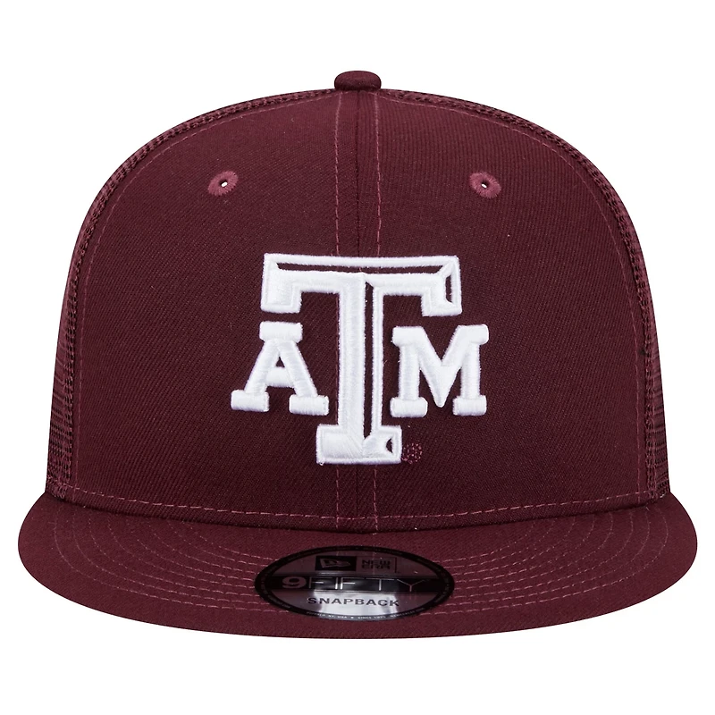 New Era Texas AM Aggies 9FIFTY Trucker Snapback Hat