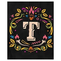 New Era Texas Rangers Da de los Muertos Brushed Fleece Hoodie