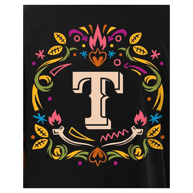 New Era Texas Rangers Da de los Muertos T-Shirt