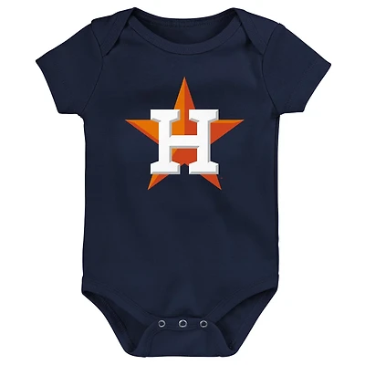Newborn Houston Astros Primary Team Logo Bodysuit