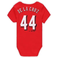 Newborn  Infant Nike Elly De La Cruz Cincinnati s Fuse Name Number Bodysuit