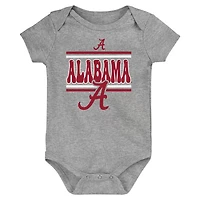 Newborn Alabama Tide Sunday Comics 3-Pack Bodysuit Set